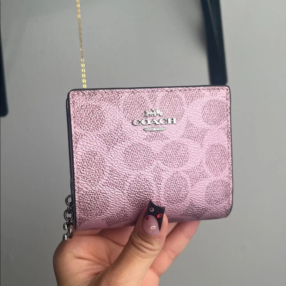 Coach Metallic Pink Women's Wallet